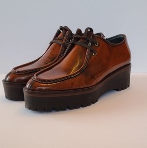 Zara Patent Leather Brogues